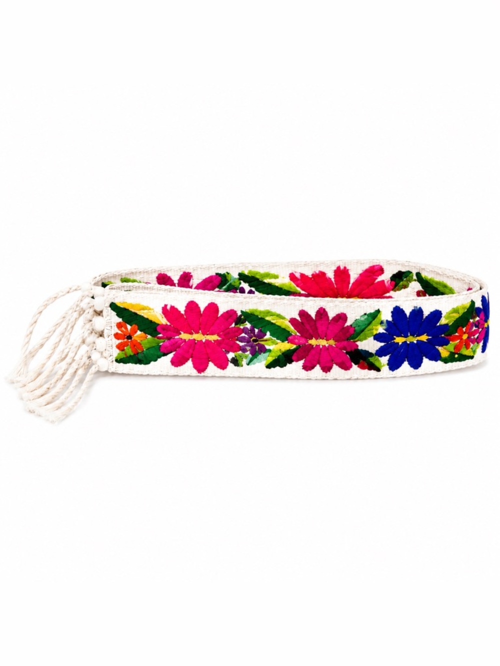 Floral Embroidered Belt